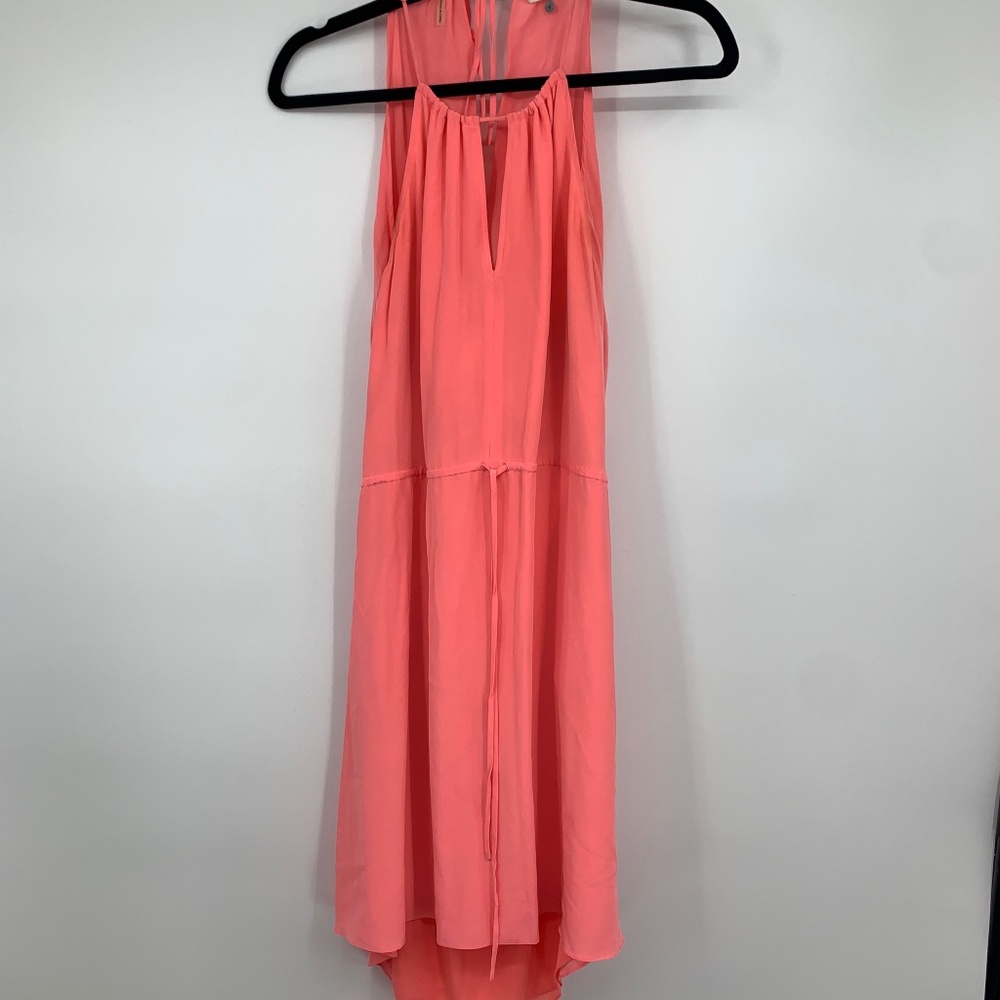 Rebecca Taylor womens 4 dress mini open back silk
